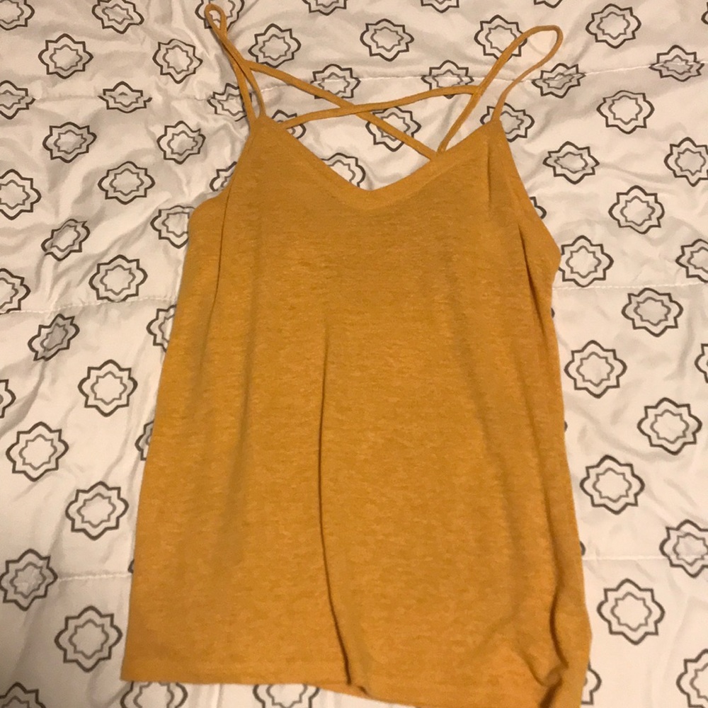 Yellow tank top